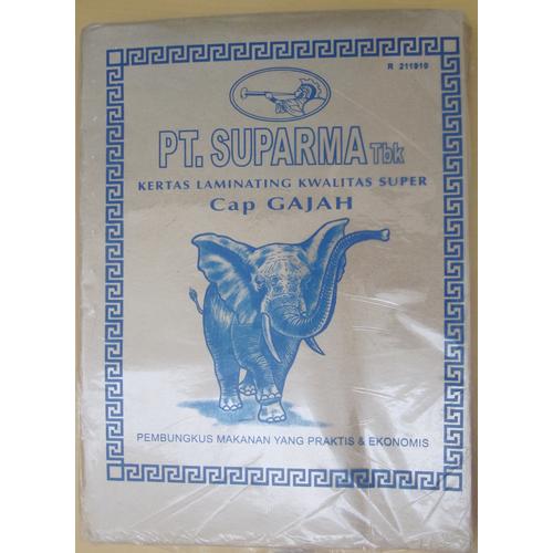 Foto Produk JUAL kertas nasi ukuran tanggung / kertas coklat (250lbr) dari Mandiri Plastik
