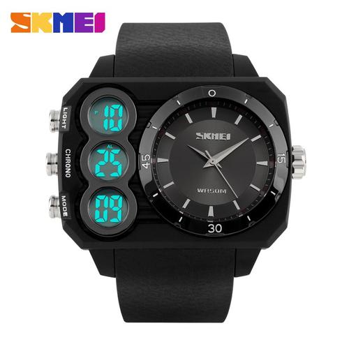 Foto Produk Jam Tangan Pria / SKMEI / 1090 / S-Shock / Dual TIme / Berkualitas dari Watch Me Collection
