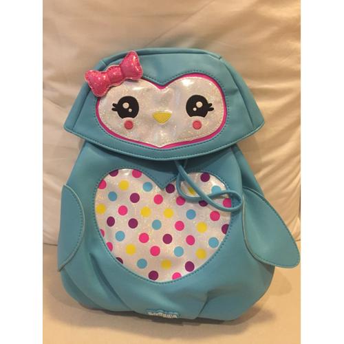 smiggle blue owl backpack tas sekolah di Bebek Kuning Tokopedia