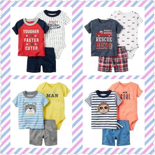 Foto Produk Baju Setelan Anak Cowok Bayi Baby 3In1 Set With Pant Baru dari Tika Sarianda