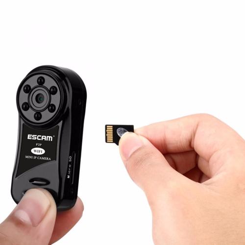 Foto Produk Escam Thumb QM10 Mini WiFi IP Camera CCTV HD 720P dari bursahandphone