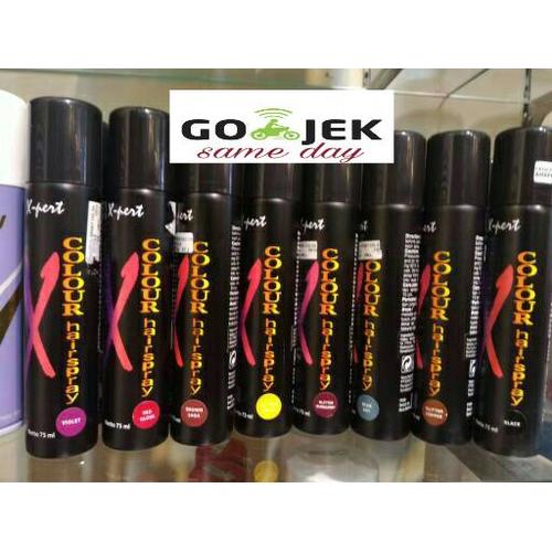 Foto Produk XPERT HAIR SPRAY COLOR NON PERMANEN HAIR SPRAY WARNA dari CENDUT COSMETIK