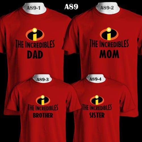 A89 Kaos Couple Family T-Shirt 