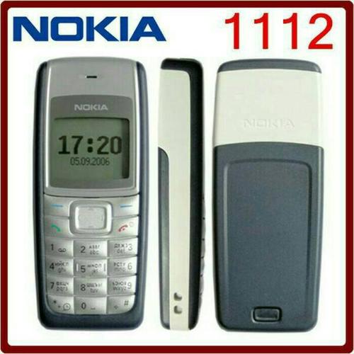 Foto Produk Handpone nokia 1112 layar putih/ hp jadul dari zamjaya acc