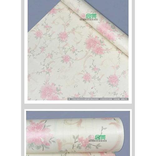 Foto Produk F18 Wallpaper Sticker Bunga Cream uk. 45cm x 10m dari Elyzavita San