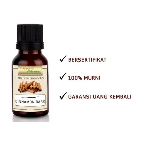 Foto Produk Happy Green Minyak Atsiri Kayu Manis -30ml Cinnamon Bark Essential Oil dari Happy Green Garden - SBY