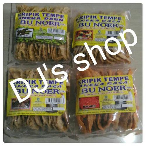 Foto Produk keripik tempe Bu Noer 150 gr khas kota malang - jagung bakar dari DJ's shop online