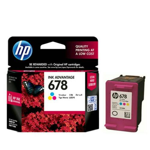Jual tinta printer HP 678 warna / HP DESKJET 1015,1518,2515,2545,3545,4645  - Kab. Bekasi - TOKO BAKTI JAYA | Tokopedia