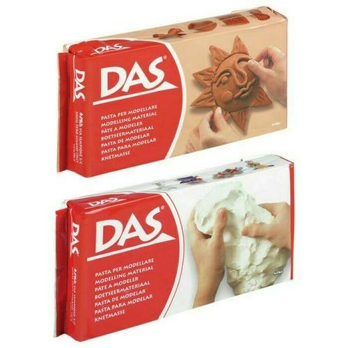 Foto Produk DAS CLAY 1 KG PUTIH / COKLAT TANAH LIAT ART dari KBY SHOP
