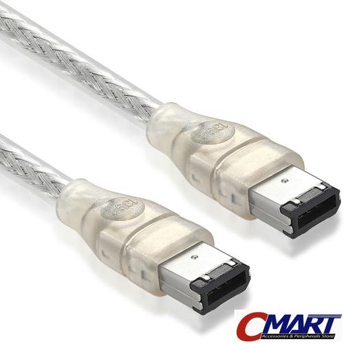 Foto Produk Kabel FireWire 400 6 pin to 400 6 pin 1.8 meter Cable - CBL-FW4646-180 dari CMart Computer
