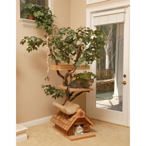 hidden cat tree
