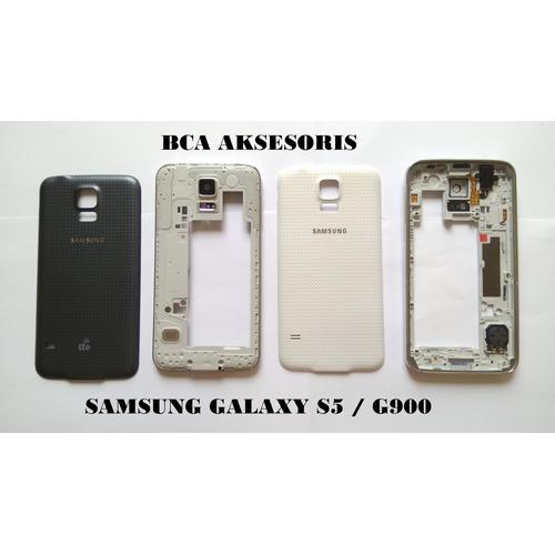 Foto Produk CASING SAMSUNG GALAXY S5 / G900 HOUSING FULLSET ORIGINAL dari BCA AKSESORIS
