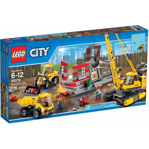 Jual LEGO City 60076 Demolition Site Expert Heavy Equipment Team Swing Kab. Tangerang Menta Store Tokopedia