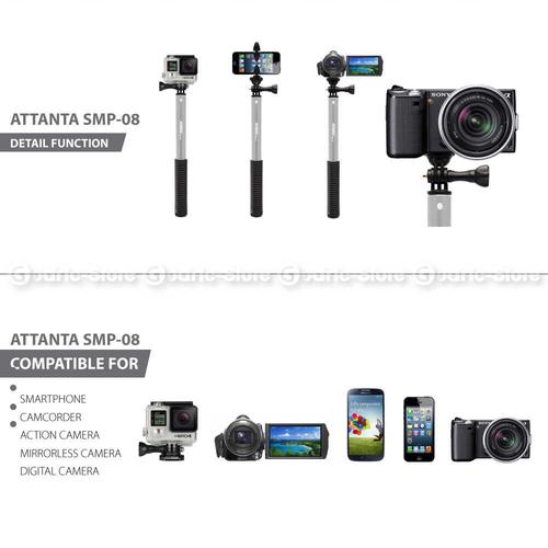 Foto Produk Promo Tongsis Titanium Attanta Smp-08 Foldable Holder Gopro,Xiaomi Yi dari Lavita Equipment
