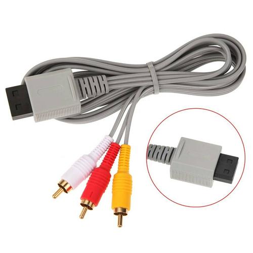 Foto Produk KABEL AV TV NINTENDO WII RCA CABLE dari cello game
