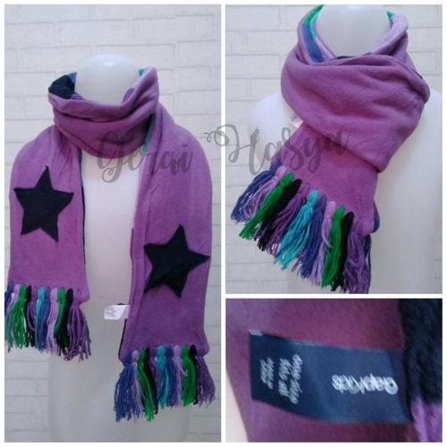 Foto Produk syal scarf shawl ungu gapkids u anak laki laki perempuan wanita pria dari Gerai Hasya
