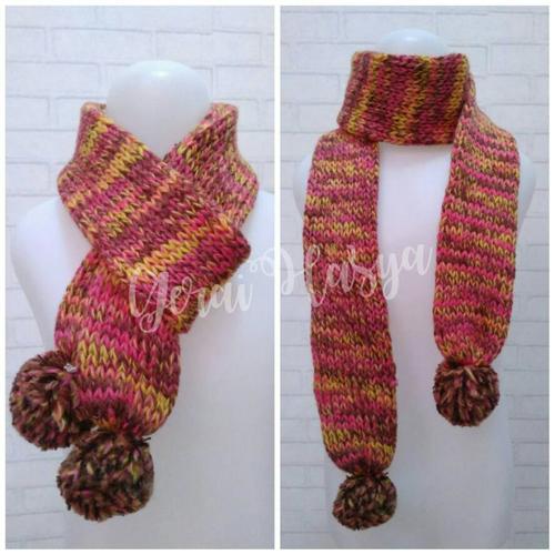 Foto Produk syal scarf shawl rajut anak dari Gerai Hasya