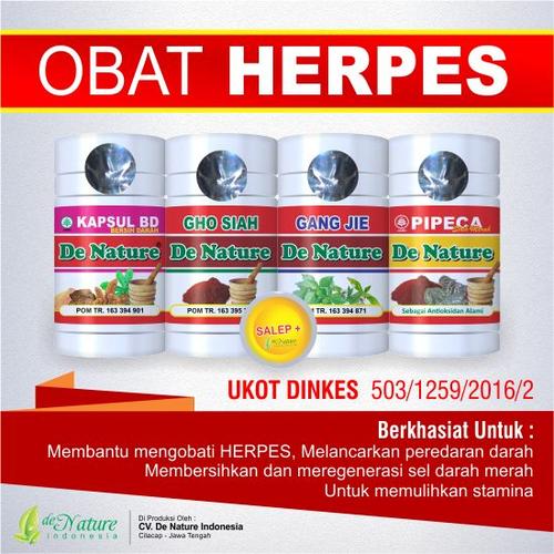 Gambar de Nature - Obat Herpes Genital / Herves Simplex - Alami Aman Ampuh dari iD deNature Jakarta Barat Tokopedia