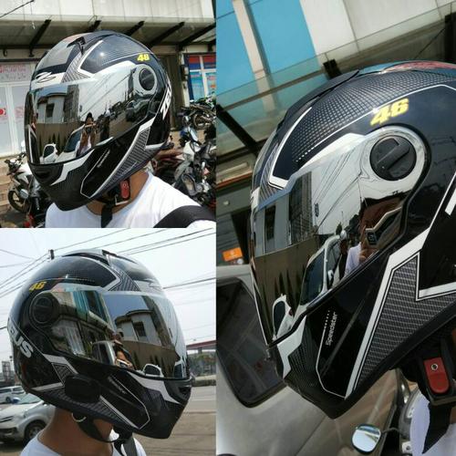 Foto Produk Visor SILVER Zeus ZS-811 dari Moto Gear