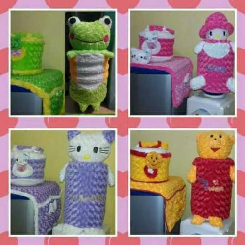 royalcollectioon set sarung galon gkm hellokitty dotty pink
