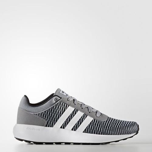 Jual Adidas Men Neo Cloudfoam Race Shoes Grey Original Kota