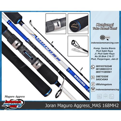 Foto Produk Joran Spinning Maguro Aggress 168MH2 dari indonesiamemancing