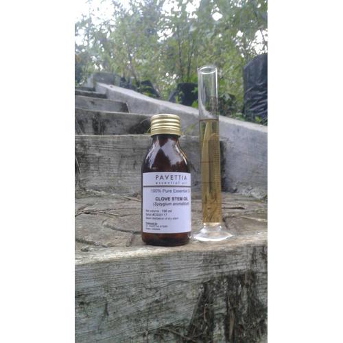 Foto Produk 100 ml - Minyak atsiri gagang cengkeh / clove stem essential oil dari pavettia essential oil