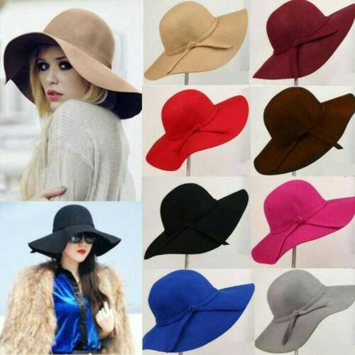 topi floppy hat pantai dewasa fedora 