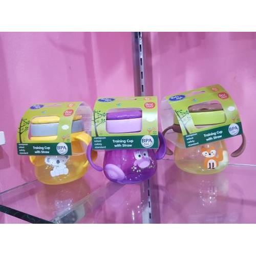 Foto Produk Baby Safe training cup with straw JP 019 - Kuning dari Griya Bayi