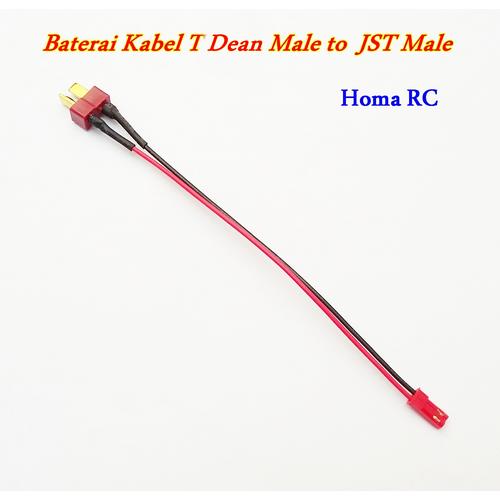 Foto Produk Baterai Kabel T Dean Male To JST Male dari Homa RC