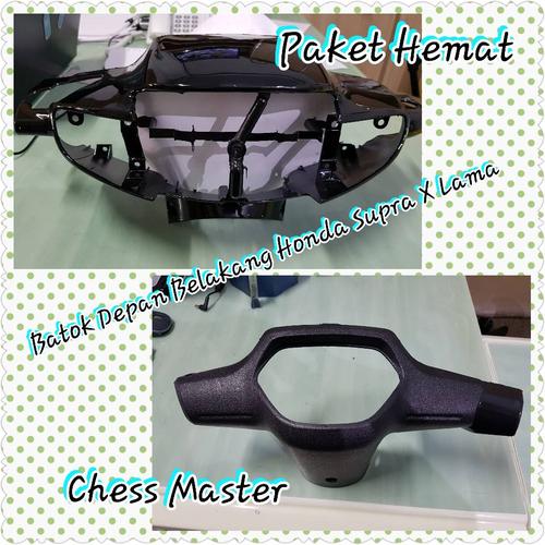 Foto Produk Batok Depan Belakang Honda Supra X Lama (Paket Hemat) dari Chess Master