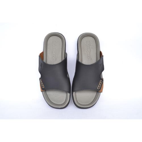 Foto Produk Sandal Kulit Pria Kickers Slip On Grey Sol TPR High Quality dari saudagar tas kulitt