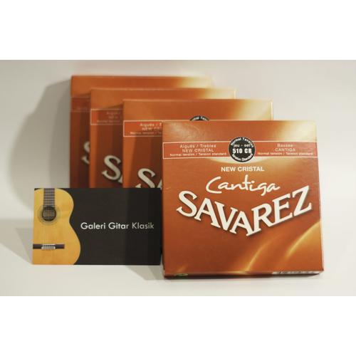 Foto Produk Savarez New Cristal Cantiga 510CR - Senar Gitar Klasik Nylon dari Galeri Gitar Klasik