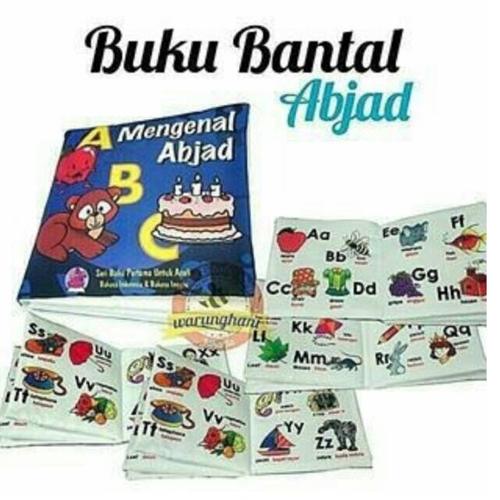Foto Produk Mainan Anak Bayi | Buku Bantal | Buku Cerita Bayi - Abjad dari warunghani