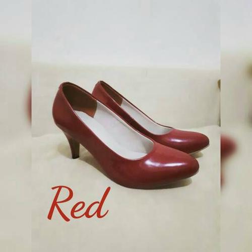 Jual Qie Heels / High Heels Red / High 