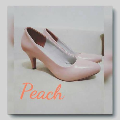 Jual Qie Heels / High Heels Peach 