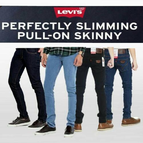 Foto Produk celana panjang jeans slimfit levis dari agha clothing store