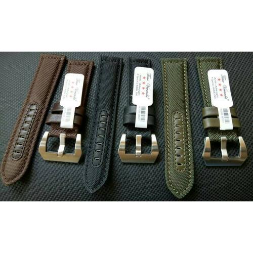 Foto Produk Tali Jam Tangan Strap Arloji Kulit Kanvas Canvas Bucle Putih Sport dari KENZIO STORE