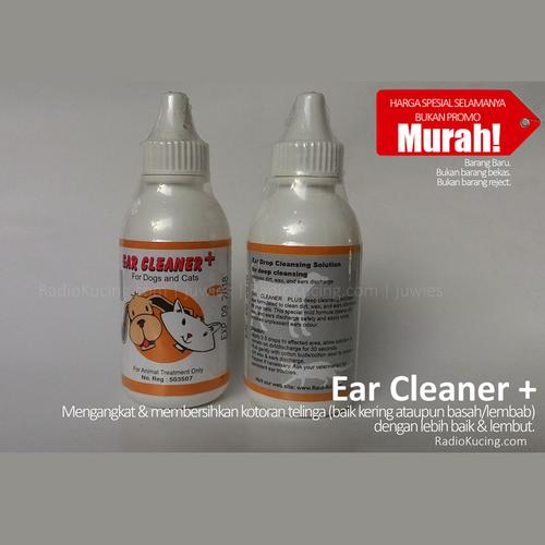 Gambar Pembersih Telinga Kucing Anjing Hewan Peliharaan Pet Ear Cleaner + dari juwies Kota Bandung Tokopedia