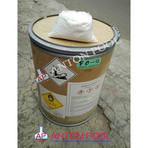 Foto Produk Chlorine Granular 90% Jepang / Kaporit Granular 90% Jepang (pack 1kg) dari Anton Pool