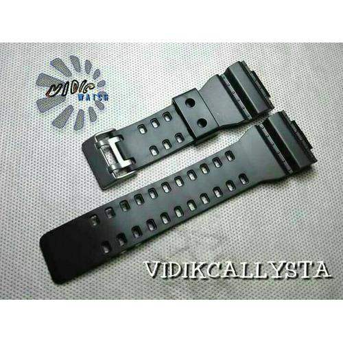 Jual STRAP G-SHOCK TALI CASIO G-SHOCK GSHOCK GA-100C GA100 GA 100 C PREMIUM  - FULL BLACK - Kab. Bekasi - VIDIKCALLYSTA WATCH | Tokopedia
