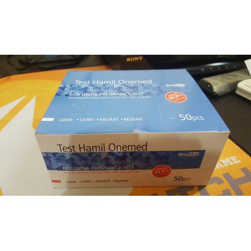 Foto Produk Test Pack Alat Test Kehamilan OneMed 1 Box dari Apt Sentosa