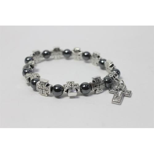 Foto Produk Gelang Salib Blustin 8 mm dari Toko Rohani Hosanna