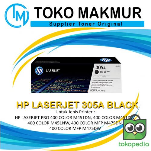 Jual HP 305A Black Original LaserJet Toner Cartridge - Jakarta Timur - Toko  Makmur Toner | Tokopedia