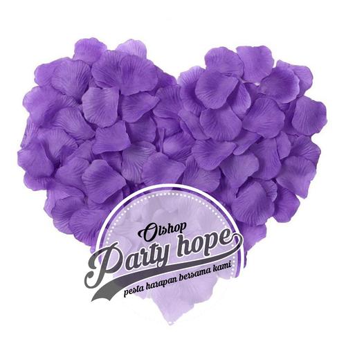 Foto Produk Rose Petals ungu tua / Kelopak Bunga Mawar ungu/ Rose Petals ungu dari PARTY HOPE 2