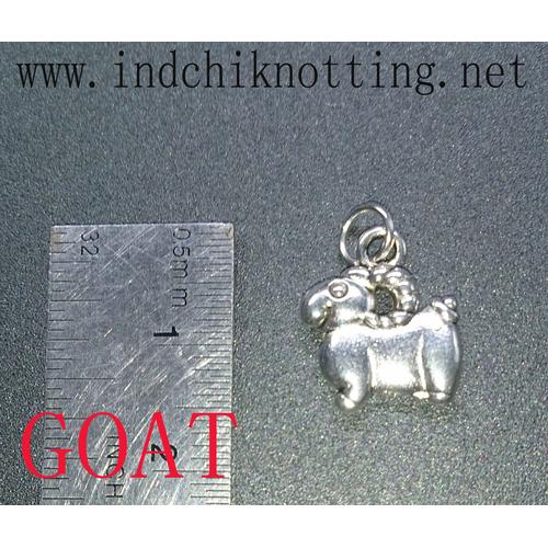 Foto Produk Liontin Shio Kambing Silver Alloy Produk Impor dari IndChiKnotting