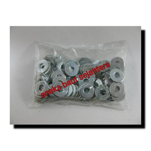 Foto Produk Ring Plat M3 Putih dari ANEKA BAUT SEJAHTERA