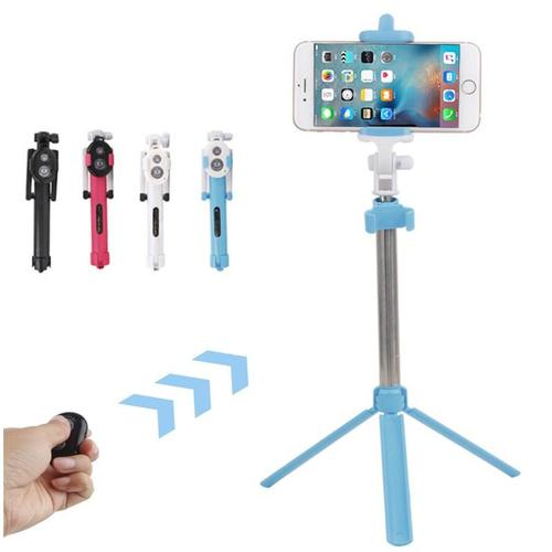 Foto Produk Tongsis 3in1 WXY-02 with Tripod Legs &lamp Bluetooth Mini Selfie Stick dari ShirokumaOnline