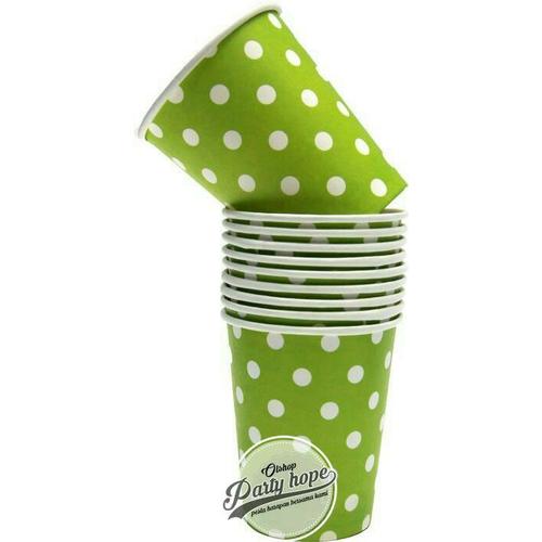Foto Produk Souvenir Ultah / Gelas Polkadot Hijau dari PARTY HOPE 2