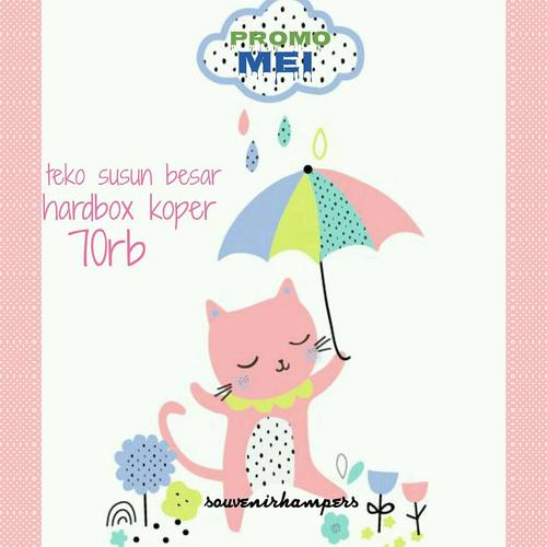 Foto Produk PROMO#teko susun#hardbox koper dari Chloe boetik